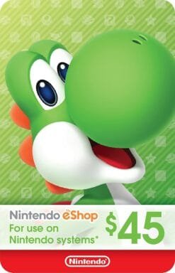 Nintendo eShop Gift Card 45$ (US)