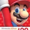 Nintendo eShop Gift Card 20$ (US)