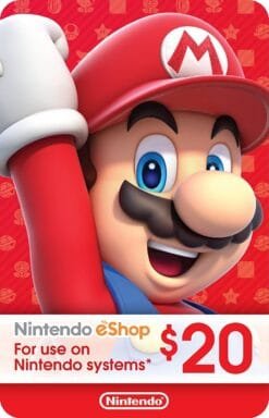 Nintendo eShop Gift Card 20$ (US)