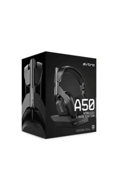 Astro Gaming A50 Wireless Headset + Base Station Gen 4 Compatible With Ps5, Ps4, Pc, Mac Black/Silver