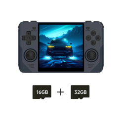 Powkiddy Rgb30 4 Inch Blue 16G+32GB Retro Handheld (Imported)