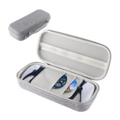 Cobak Hard Carrying Shell Case For Playstation Portal Remote Player Gray