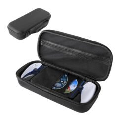 Cobak Hard Carrying Shell Case For Playstation Portal Remote Player Black